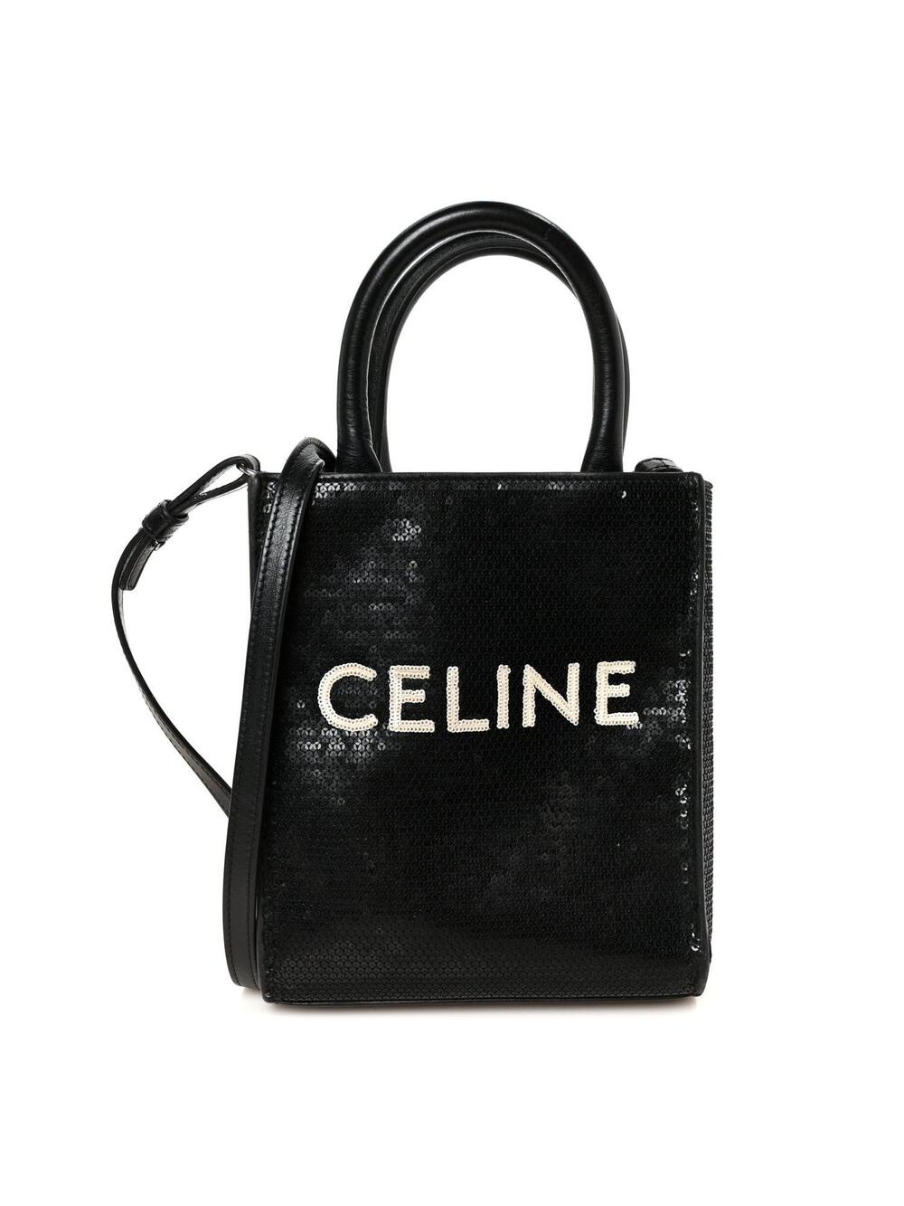 Celine Sequin Calfskin Mini Vertical #343633C67B